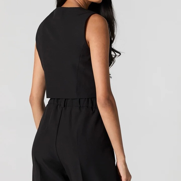 Cropped Vest Top - Picture 3 of 4